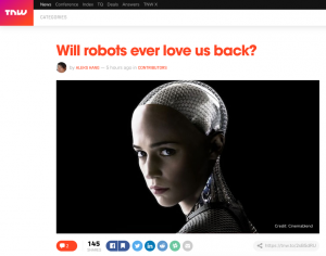 Will Robots Ever Love Us Back?